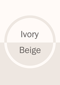 Ivory & Beige Simple design 2