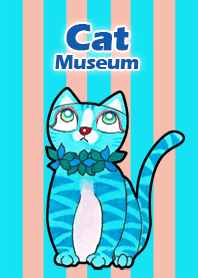 Cat Museum 47 -  Forget Me Not Cat