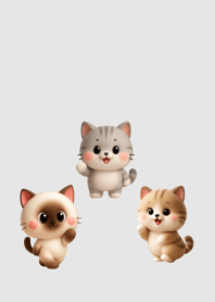 なかよしねこちゃん✨着せかえ【3D】