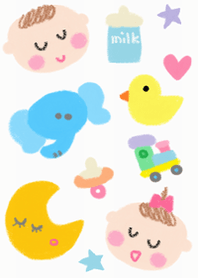 ベビーベビー (男の子と女の子)