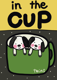 in the cup