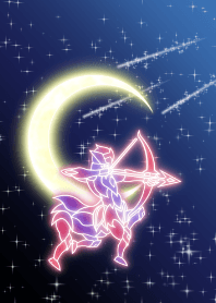 ราศีธนู -แดง น้ำเงิน-