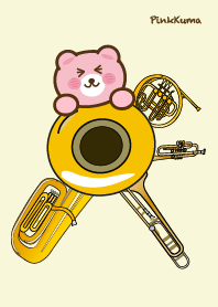 粉紅熊-銅管系列