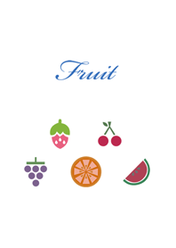 Simple and lovely integrated fruit
