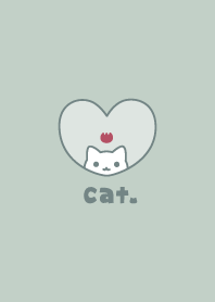 Cat Tulips - Dullness Green