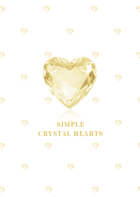 Heart Polka Dots - Crystal - FWH-13
