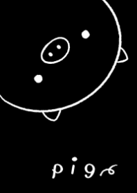 ワカメブタ【黒＊ペア】