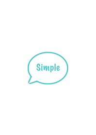 The Simple Speech bubble No,1-W19