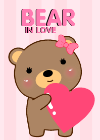 Emotions pair Bear (Pink)(jp)