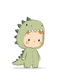 Cozy Dino: Wrapped in gentle moments