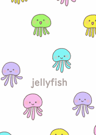 Colorful and cute jellyfish2.
