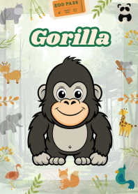 Adorable Gorilla (Brown 04)