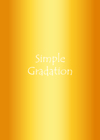 Simple Gradation -GlossyOrangeYellow 2-