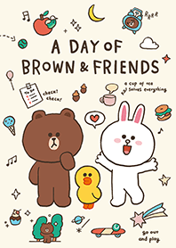 BROWN&FRIENDS: 즐거운 하루