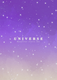 宇宙-浪漫夜空(星空)＃紫色