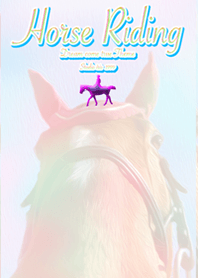 Horse Riding pastel