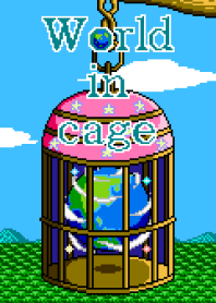 World in cage