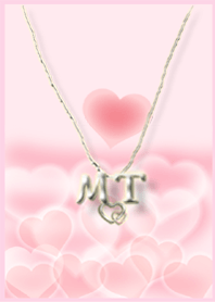 イニシャル M&T （ハート）