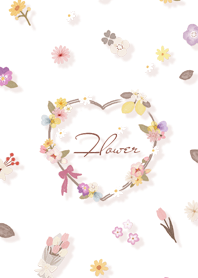 Heart Wreath pinkbrown08_2