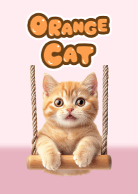 Kucing Jingga Keberuntungan 7 Merah Muda