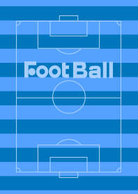 FootBall BlueSilhouette