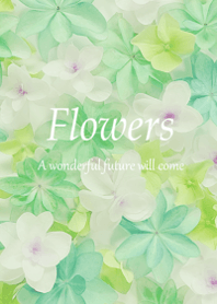 Surrounded by pleasant flowers25.