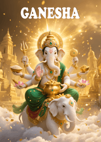 Ganesha: wish fulfillment, wealth, 3JP