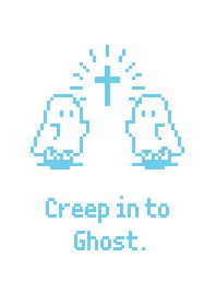 Sheet Ghost Creep in Ghost  - W& Blue 2