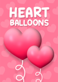 Heart Balloons Cute Theme 4
