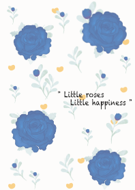 Deep blue roses 12