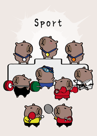 เกมส์คาปิบาร่า!(สีเบจ)