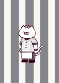 Waiter cat.(dusty colors10)