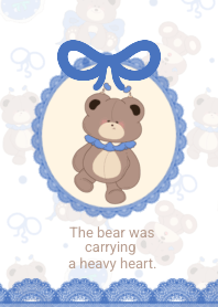 The bear was carrying a heavy heart.3