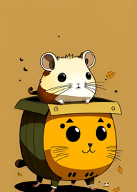 Halloween Hamster d2D047