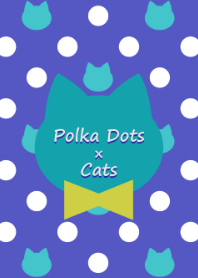 Polka Dots and Cats(Summer color)J