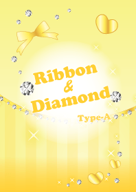 Ribbon & Diamond Type-A Yellow