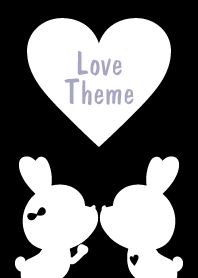 LOVE THEME Black and White 33