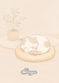 Cozy Lazy Cat: Saya