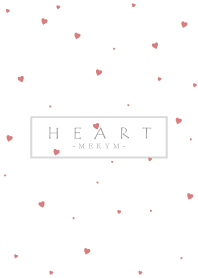 HEART RED-SIMPLE MEKYM 27
