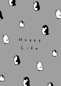 企鵝 | gray black