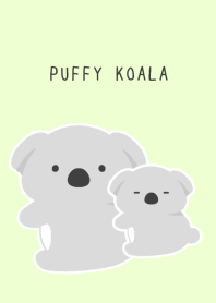 PUFFY KOALAj/LIGHT YELLOW GREEN