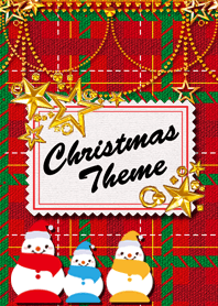 Christmas Theme-red-