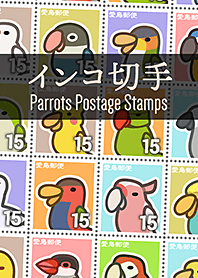 Parrots Postage Stamps!