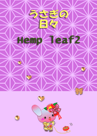 Rabbit daily<Hemp leaf2>
