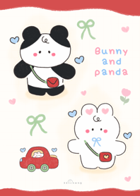 Bunny and panda :) :) :) :) :) :) :) :)