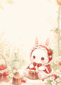 Scarlet White Rabbit Berry Canele
