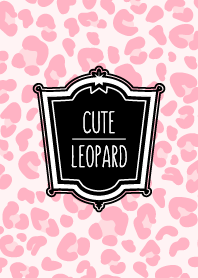 cute leopard:pink WV