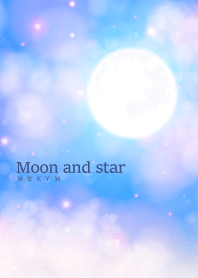 Moon And Star -BLUE PURPLE CLOUD- 8