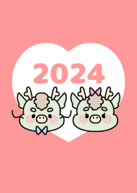祝賀新年　黃道十二宮 龙 -2024- 42