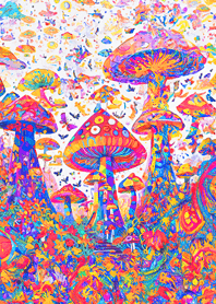 POP ART_mushroom02_JP